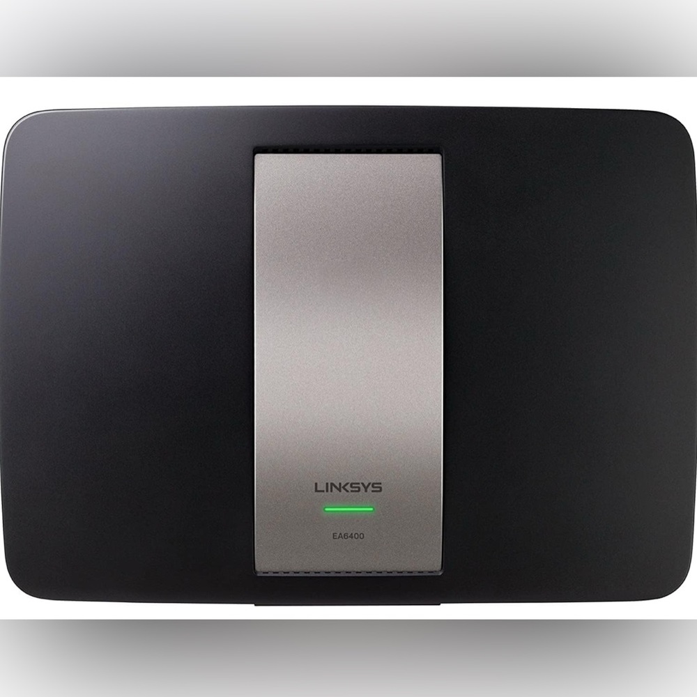 Linksys AC1600 Wi-Fi Wireless Dual-Band+Gigabit & USB Ports Smart App (EA6400)